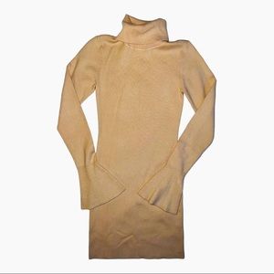Lovers & Friends turtleneck sweater dress with bell sleeves